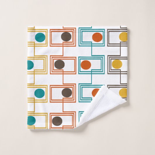 Kandinsky Rectangles avec Ovals (Gant de toilette)