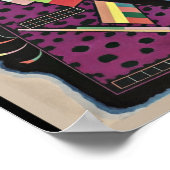 Kandinsky - Rode Cirkel Poster (Hoek)