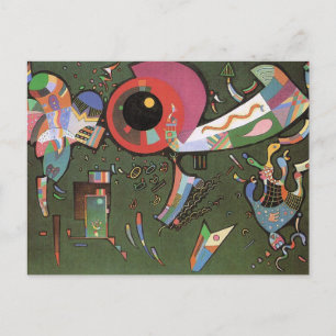 Kandinsky - rond de cirkel briefkaart