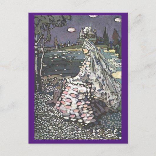 Kandinsky, Russische schoonheid, fijne kunst, Briefkaart (Voorkant)