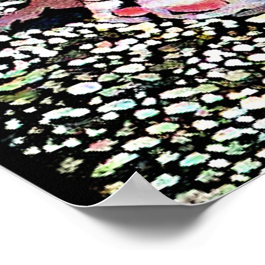 Kandinsky - Russische schoonheid in een landschap Poster (Hoek)