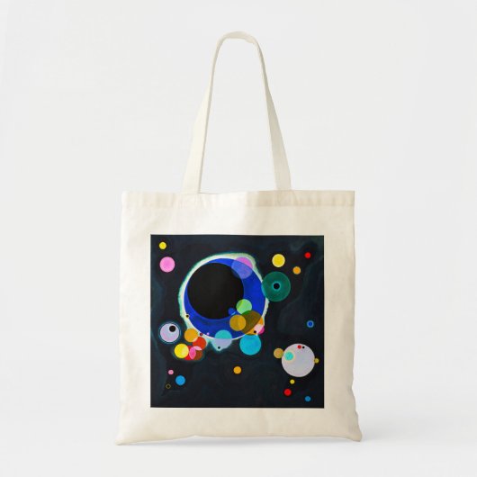 Kandinsky Sac fourre-tout de plusieurs cercles (Devant)