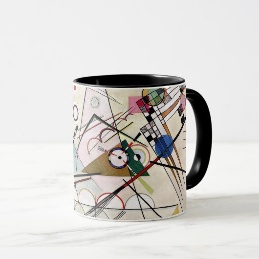 Kandinsky - Samenstelling 8 Mok (Voorkant rechts)