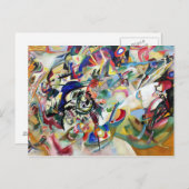 KANDINSKY - Samenstelling VII 1913 Briefkaart (Voorkant / Achterkant)