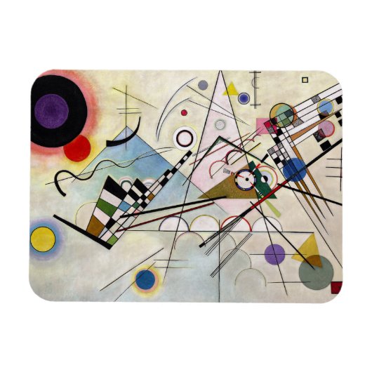 KANDINSKY - Samenstelling VIII 1923 Magneet (Horizontaal)