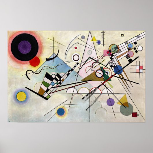 KANDINSKY - Samenstelling VIII 1923 Poster (Voorkant)