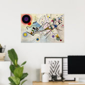 KANDINSKY - Samenstelling VIII 1923 Poster (Thuiskantoor)