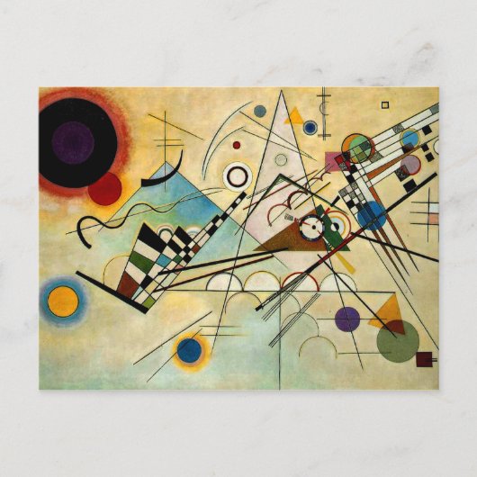 Kandinsky - Samenstelling VIII Briefkaart (Voorkant)