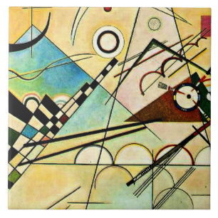 Kandinsky - Samenstelling VIII Tegeltje