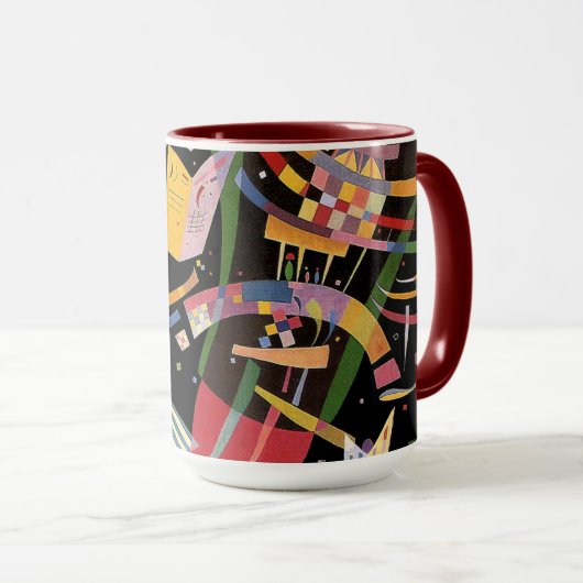 Kandinsky - Samenstelling X Mok (Voorkant rechts)