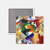 Kandinsky - Schilderen met Groen Centrum Magneet (Voorkant / Achterkant)