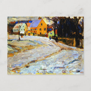 Kandinsky - Schwabing-Nikolaiplatz Briefkaart