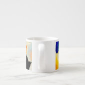 Kandinsky Sea Battle 1913 Espresso Kop (Achterkant)