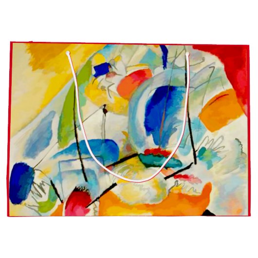 Kandinsky Sea Battle 1913 Groot Cadeauzakje (Achterkant)