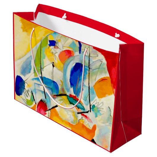 Kandinsky Sea Battle 1913 Groot Cadeauzakje (Achterkant Gekanteld)