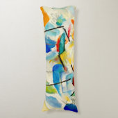 Kandinsky Sea Battle 1913 Lichaamskussen (Voorkant Verticaal)