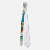 Kandinsky Sea Battle 1913 Stropdas (Achterkant)