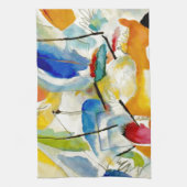 Kandinsky Sea Battle 1913 Theedoek (Verticaal)