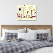 Kandinsky - Serious-Fun Canvas Afdruk (Insitu (Slaapkamer))