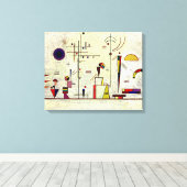 Kandinsky - Serious-Fun Canvas Afdruk (Insitu (Houten vloer))