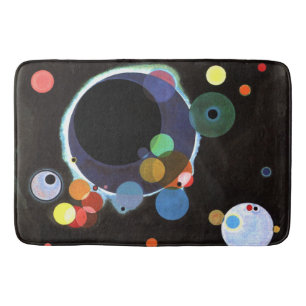 Kandinsky - Several Circles, beroemde abstracte ku Badmat