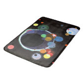 Kandinsky - Several Circles, famous abstract art Badmat (Gekanteld)