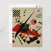 Kandinsky - Sinaasappel Briefkaart (Voorkant / Achterkant)