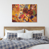 Kandinsky - Small Dream in Red Canvas Afdruk (Insitu (Slaapkamer))