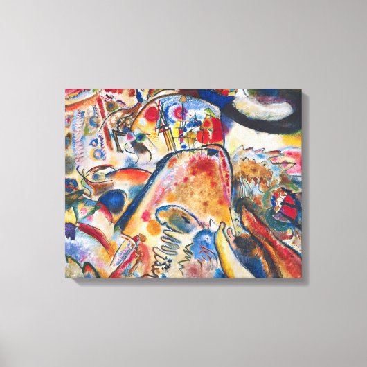 Kandinsky Small Pleasures Canvas Afdruk (Voorkant)