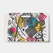 Kandinsky Small Worlds V Abstract Classic Badge (Back)