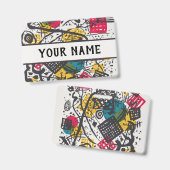 Kandinsky Small Worlds V Abstract Classic Badge (Front & Back)