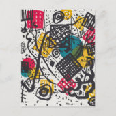 Kandinsky Small Worlds V Abstract Classic Briefkaart (Voorkant)