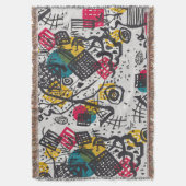 Kandinsky Small Worlds V Abstract Classic Deken (Voorkant Verticaal)