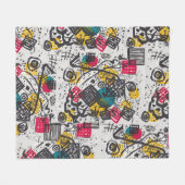 Kandinsky Small Worlds V Abstract Classic Fleece Deken (Voorkant (Horizontaal))