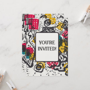 Kandinsky Small Worlds V Abstract Classic Kaart