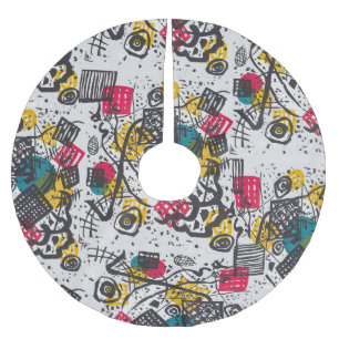 Kandinsky Small Worlds V Abstract Classic Kerstboom Rok