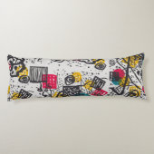 Kandinsky Small Worlds V Abstract Classic Lichaamskussen (Achterkant)