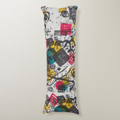 Kandinsky Small Worlds V Abstract Classic Lichaamskussen (Voorkant Verticaal)