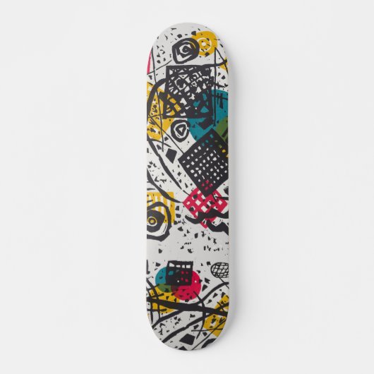 Kandinsky Small Worlds V Abstract Classic Skateboard (Voorkant)