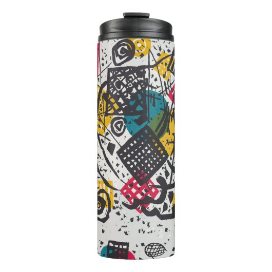 Kandinsky Small Worlds V Abstract Classic Thermosbeker (Voorkant)
