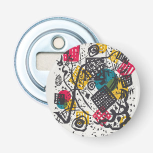 Kandinsky Small Worlds V Abstract Klassiek Button Flesopener