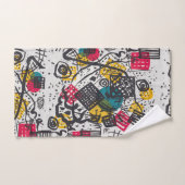 Kandinsky Small Worlds V Abstrait Classique (Serviette à main)
