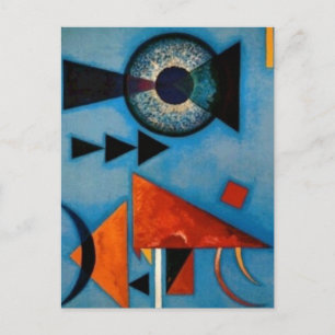 Kandinsky Soft Hard Abstract Feestdagenkaart