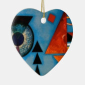 Kandinsky Soft Hard Abstract Keramisch Ornament (Rechts)