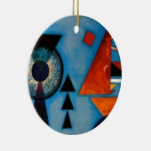 Kandinsky Soft Hard Abstract Keramisch Ornament (Rechts)