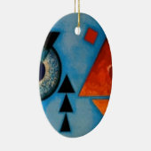 Kandinsky Soft Hard Abstract Keramisch Ornament (Rechts)
