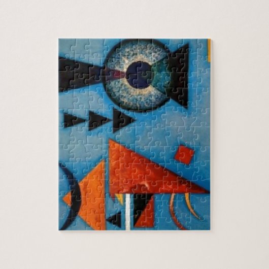 Kandinsky Soft Hard Abstract Legpuzzel (Verticaal)
