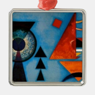 Kandinsky Soft Hard Abstract Metalen Ornament