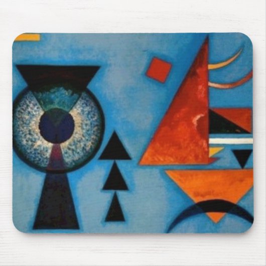 Kandinsky Soft Hard Abstract Muismat (Voorkant)