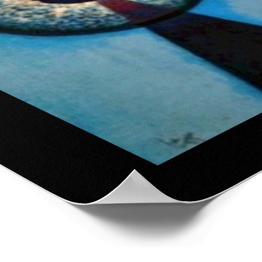 Kandinsky Soft Hard Abstract Poster (Hoek)